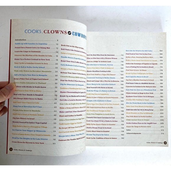 2012 Lonely Planet Cooks Clowns And Cowboys Travel Discovery Softbound Book Used - Picture 6 of 6